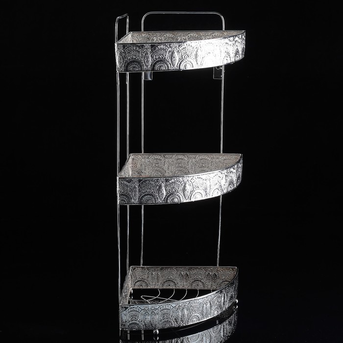 Полка 3х-ярусная угловая 31,5х23х54 см