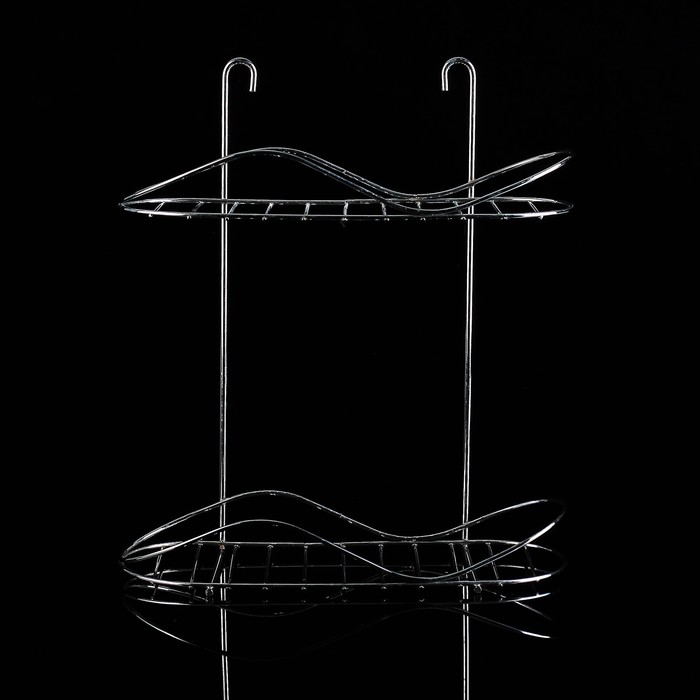 Полка 2х-ярусная 24,8х10х28,5 см