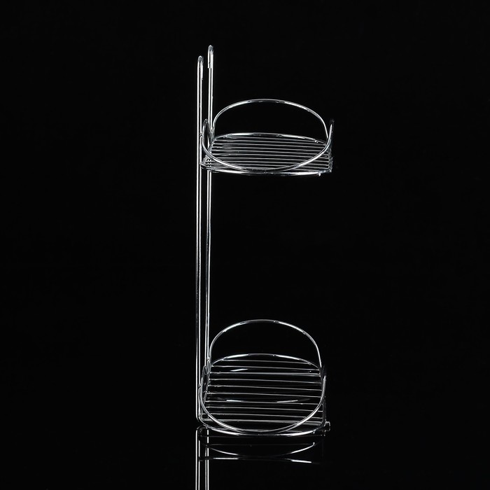 Полка 2х-ярусная 24,8х10х28,5 см