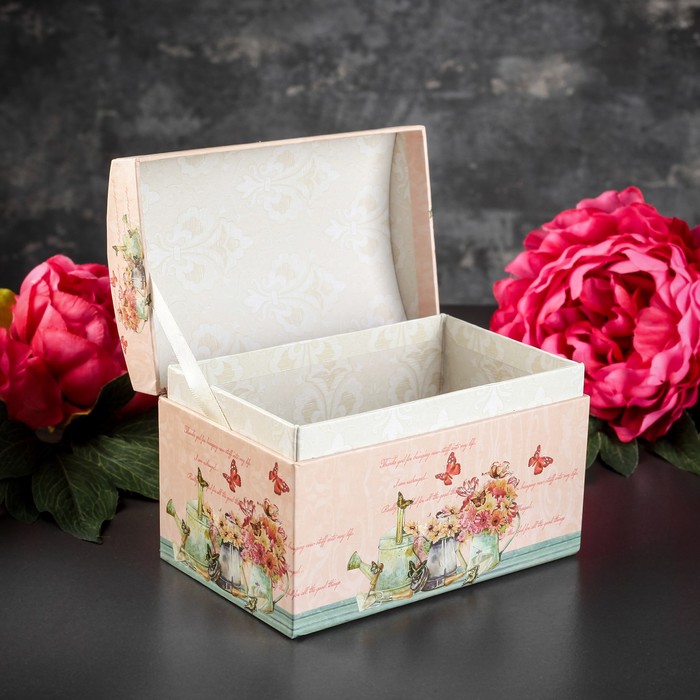 Набор коробок 3в1, 20 х 15 х 16 - 16 х 10,5 х 11 см