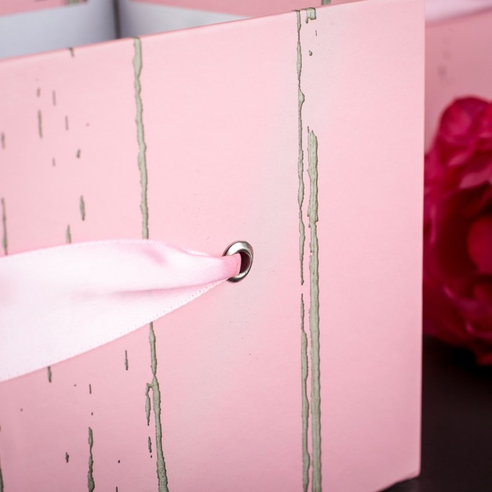 Набор коробок 3в1, розовый, 13 х 13 х 13 - 20 х 20 х 20 см