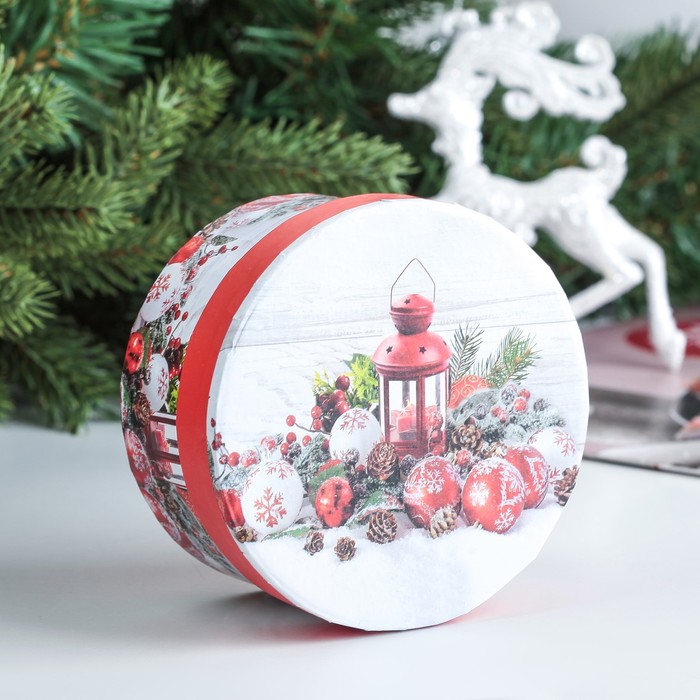 Коробка круглая 10  х 10 х 5 см