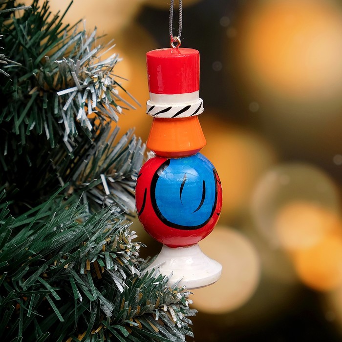 Подвеска новогодняя «Кот», 8 см