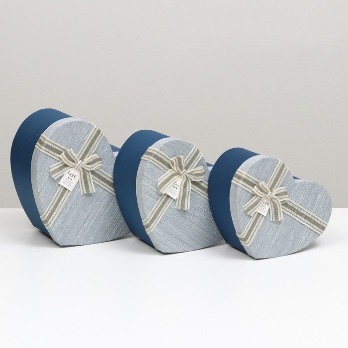 Набор коробок 3в1, 33,5 х 27,5 х 16 - 26,5 х 21,5 х 13 см