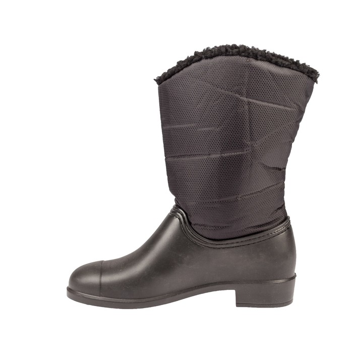 Сапоги женские "София с опушкой" арт. СП -222 (черный) (р. 36/37)