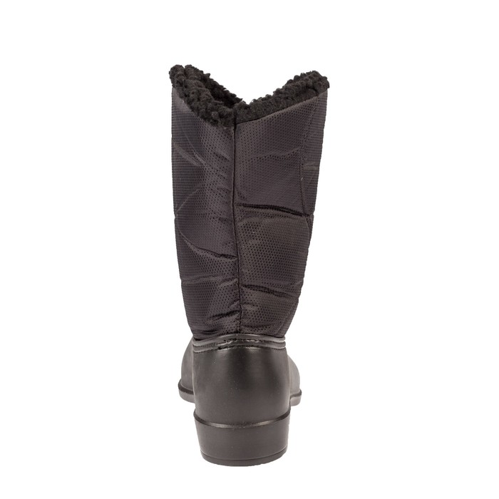 Сапоги женские "София с опушкой" арт. СП -222 (черный) (р. 38/39)