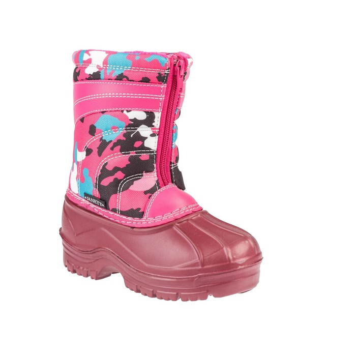 Сапоги детские "Микки" (розовый) (р. 32/33)