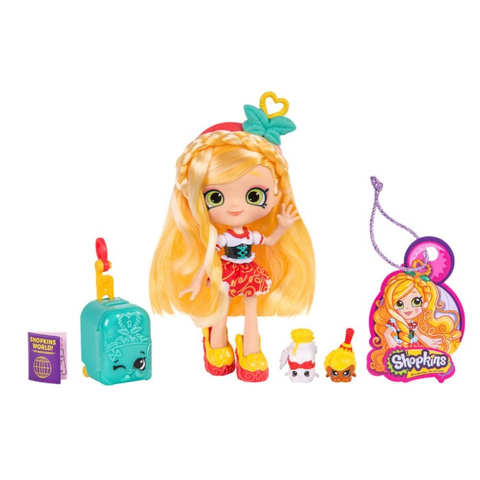 Кукла Shopkins Сью Спагетти "Путешествие в Европу"