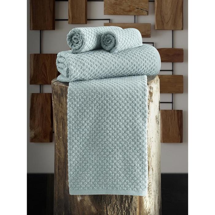 Полотенце Dama, размер 70х140см, махра 380 г/м2, серый 2991