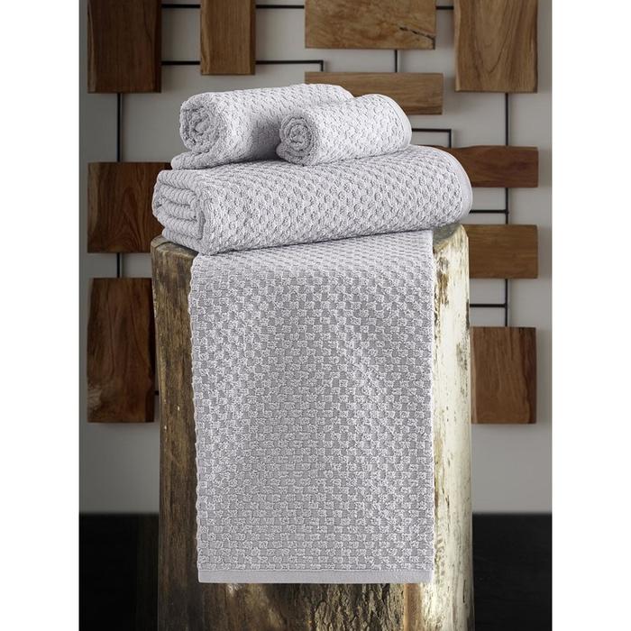 Полотенце Dama, размер 70х140см, махра 380 г/м2, пудра 2991