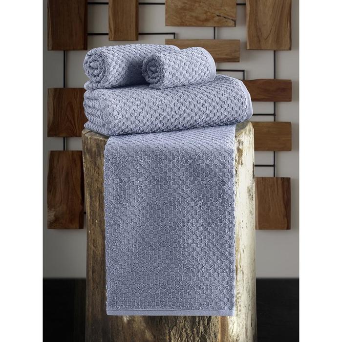 Полотенце Dama, размер 70х140см, махра 380 г/м2, кофейный 2991