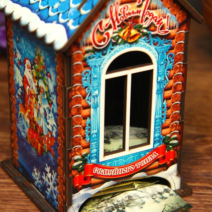 Чайный домик "Семейного тепла", 9,8х17,4х9,8см