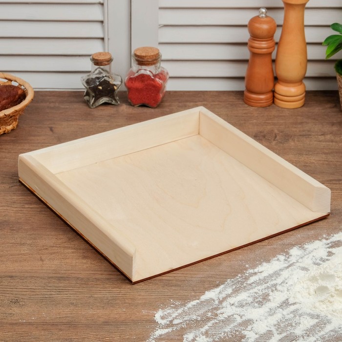 Набор досок для пельменей 3 шт (40 × 30 × 4 см; 30 × 30 × 4 см; 30 × 21 × 4 см)