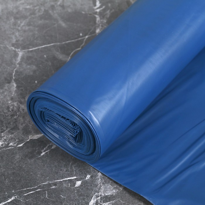 Мешки для мусора двухслойные 240 л, с завязками, толщина 50 мкм, в рулоне 5 шт