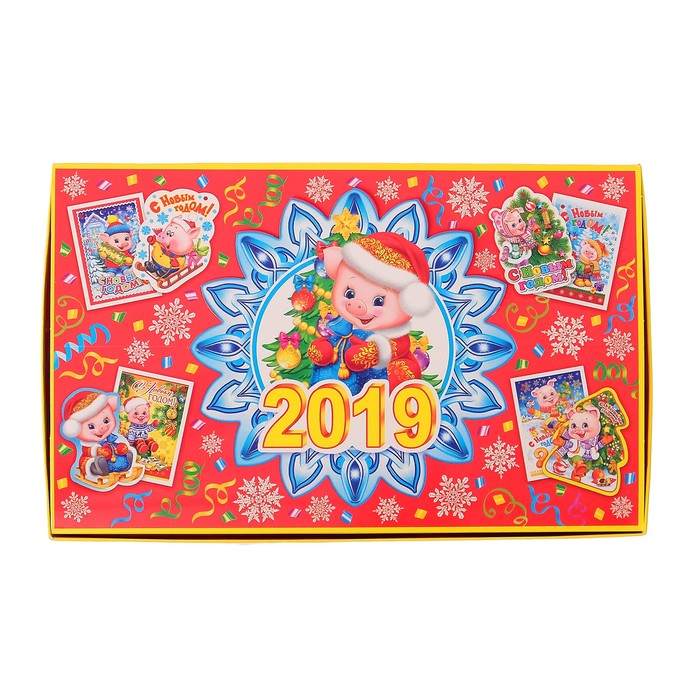 Комплект подвесок "Новогодний", хрюшки, 140 шт.