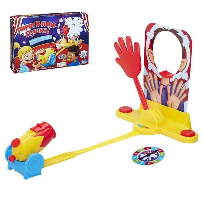 Настольная игра "Пирог в лицо" пушка