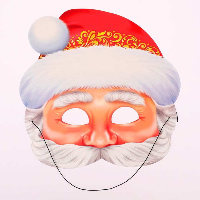 Маска &quot;Дед Мороз&quot; для взрослых