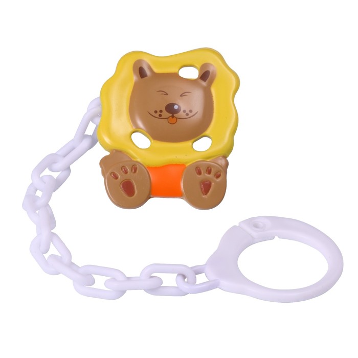 Держатель-клипса для пустышек "Львёнок"