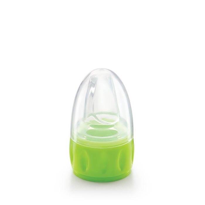 Соска-поильник для бутылок Happy Baby силиконовая, лайм