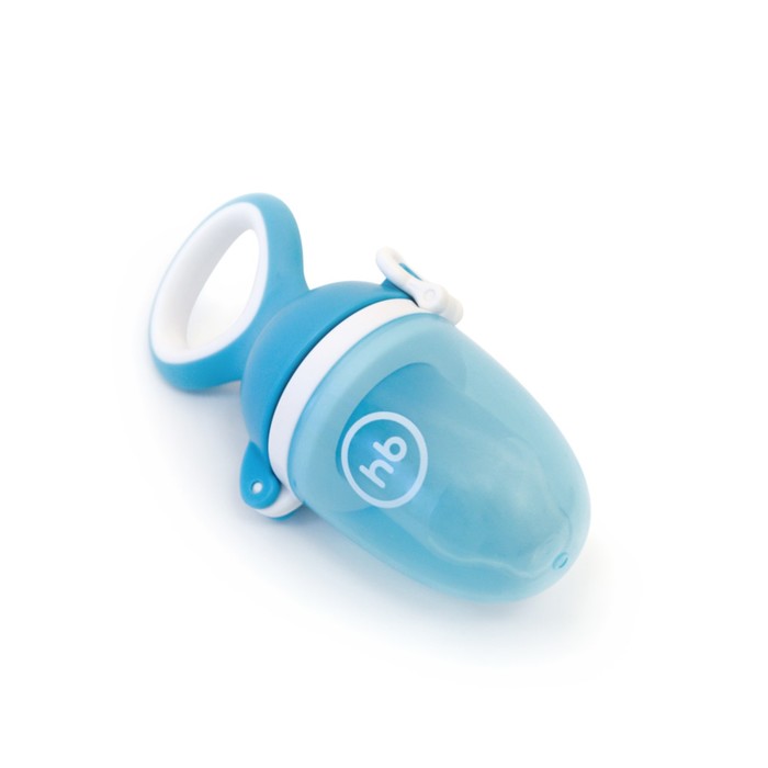 Ниблер с силиконовой сеточкой NIBBLER TWIST, голубой, от 6 мес.