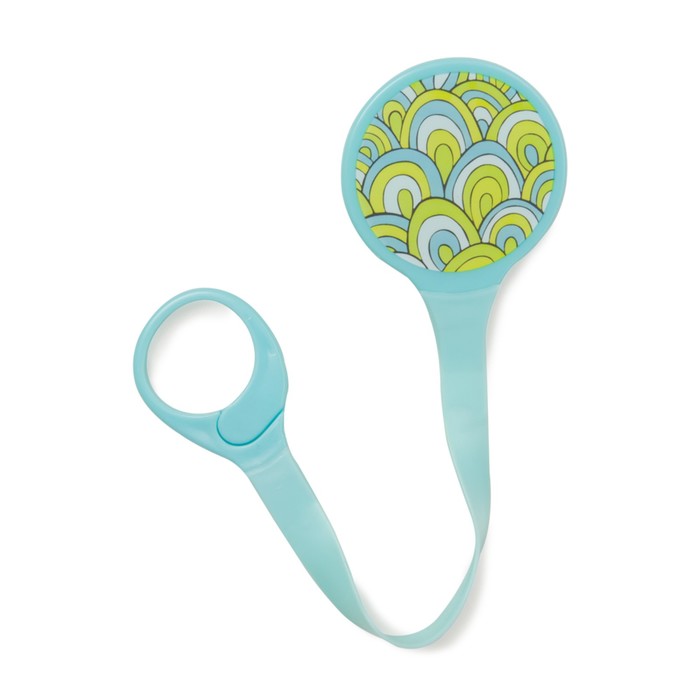 Держатель для пустышки, голубой