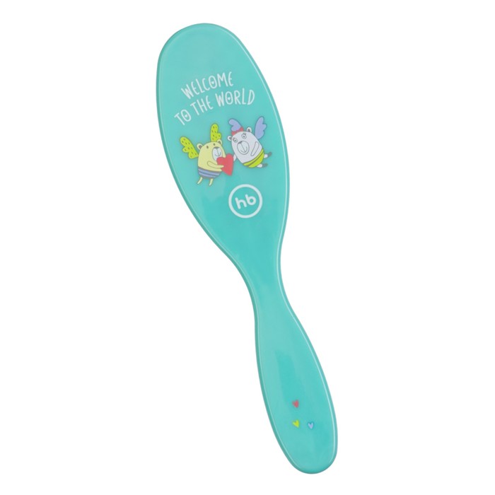 Набор щёток для волос Happy Baby BRUSH COMB SET, бирюзовый, от 0 мес.