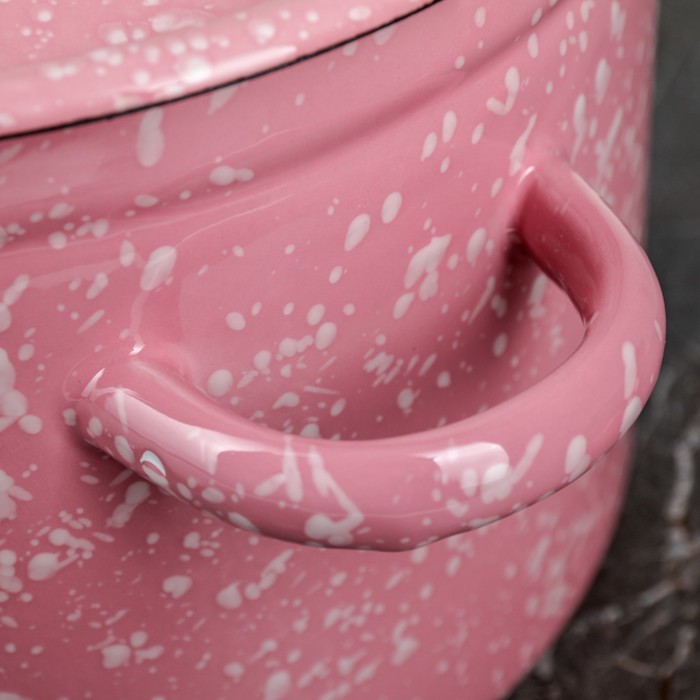 Набор кастрюль цилиндрических "Перлина", 3 шт: 2 л, 4,5 л, 5,5 л