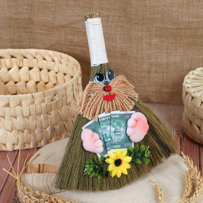 Оберег - веник «Домовой», 27 см