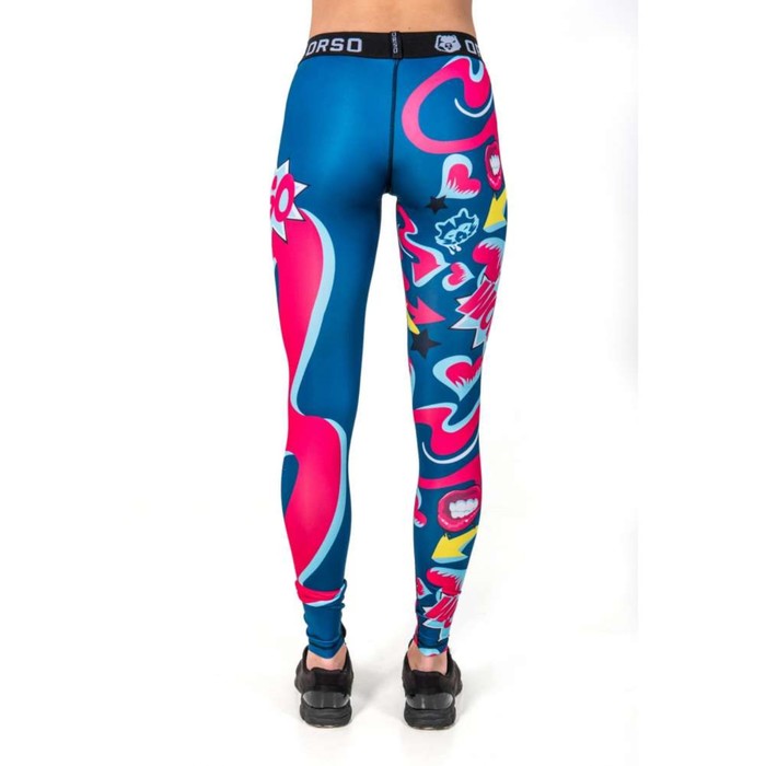 Компрессионные штаны женские ORSO Bubl Gum, размер XL