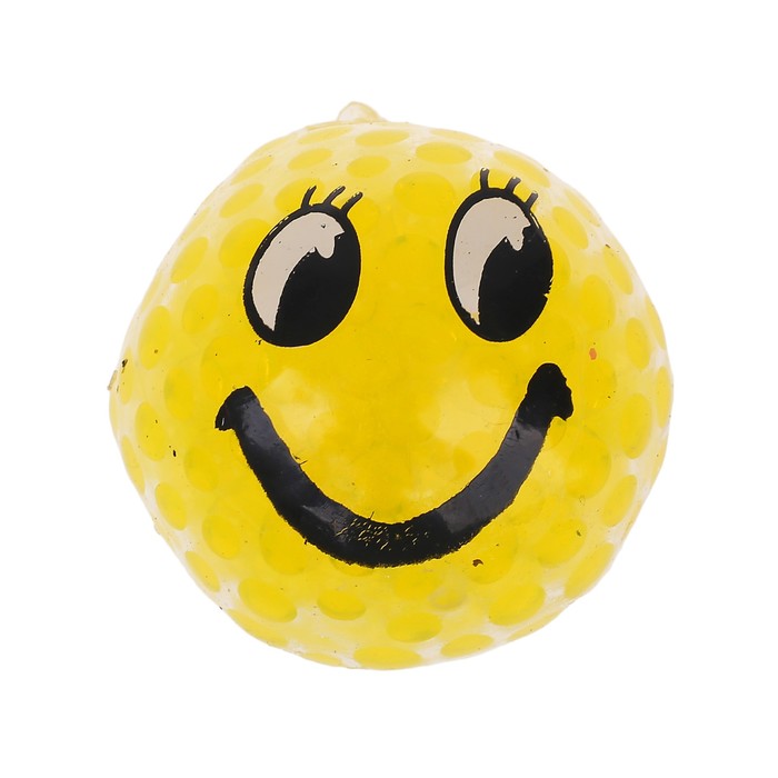 Мялка с гидрогелем "Смайл", виды МИКС