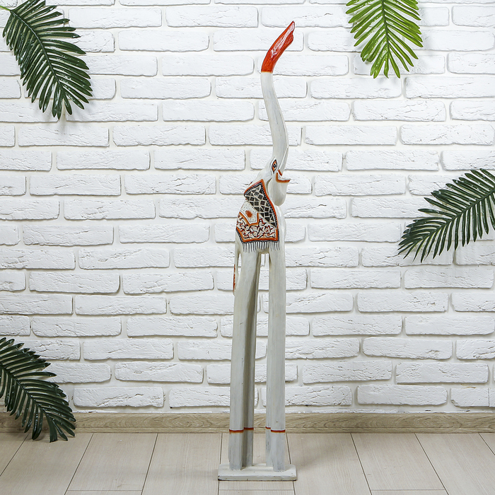 Сувенир дерево "Слон добрый" 20х12х120 см