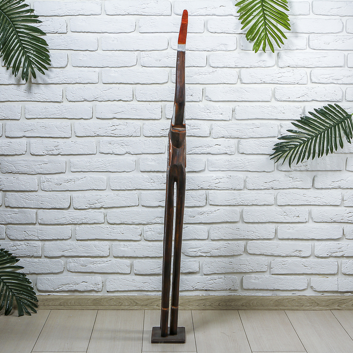 Сувенир дерево "Слон тёмный" 20х12х120 см