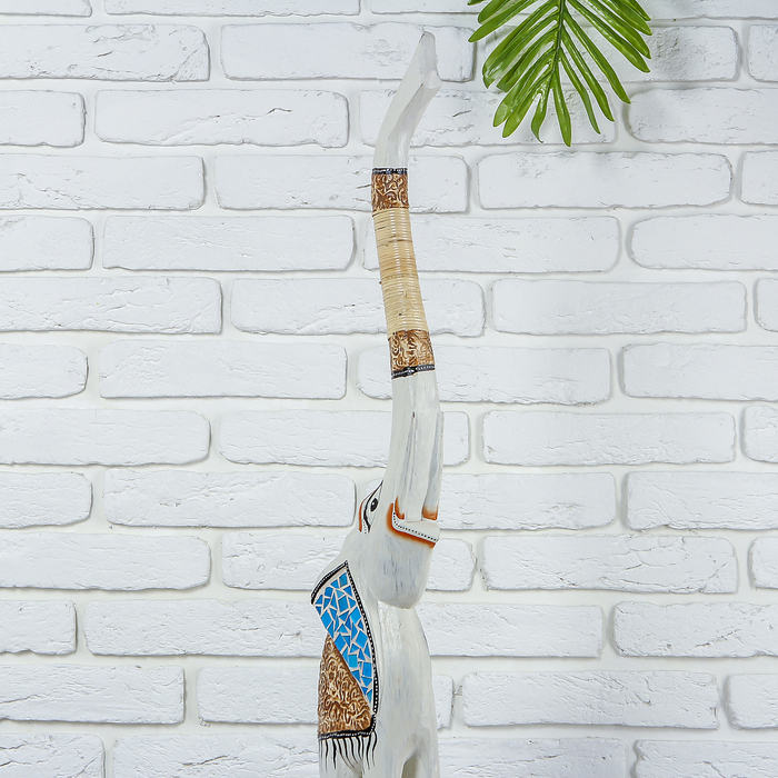 Сувенир дерево "Слон светлый" 23х15х150 см