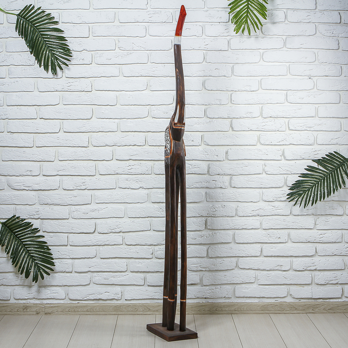 Сувенир дерево "Слон тёмный" 23х15х150 см