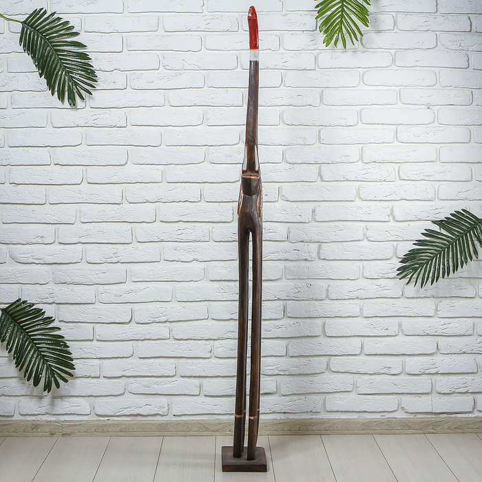 Сувенир дерево "Слон тёмный" 23х15х150 см