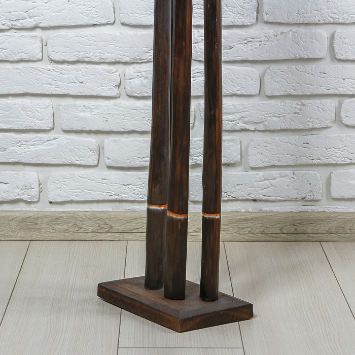 Сувенир дерево "Слон тёмный" 23х15х150 см