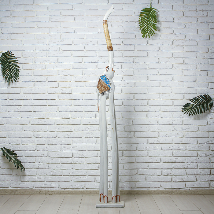 Сувенир дерево "Слон светлый" 26х16х200 см