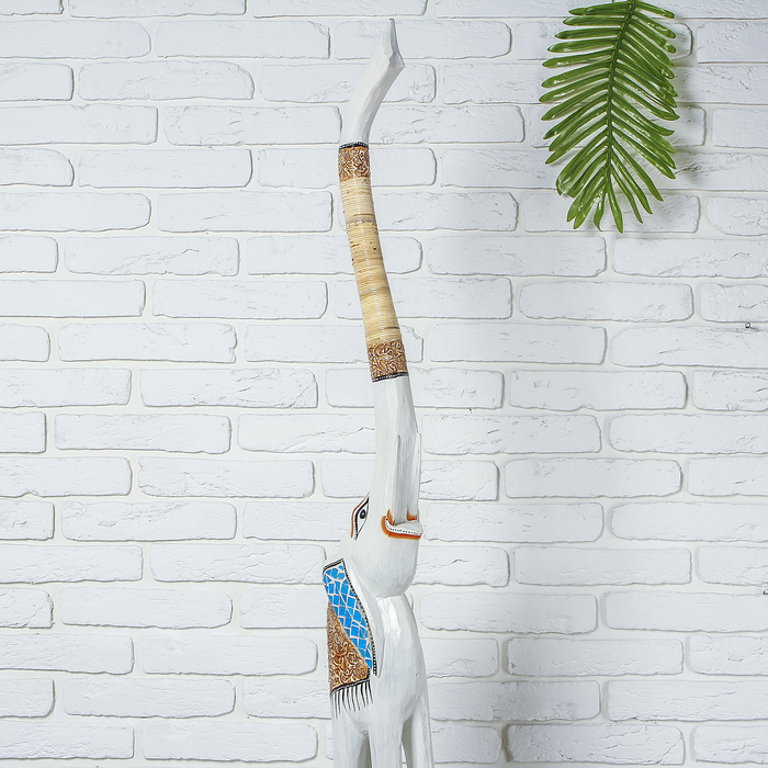 Сувенир дерево "Слон светлый" 26х16х200 см