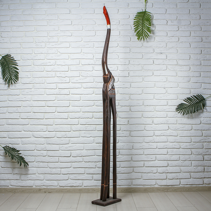 Сувенир дерево "Слон тёмный" 26х16х200 см