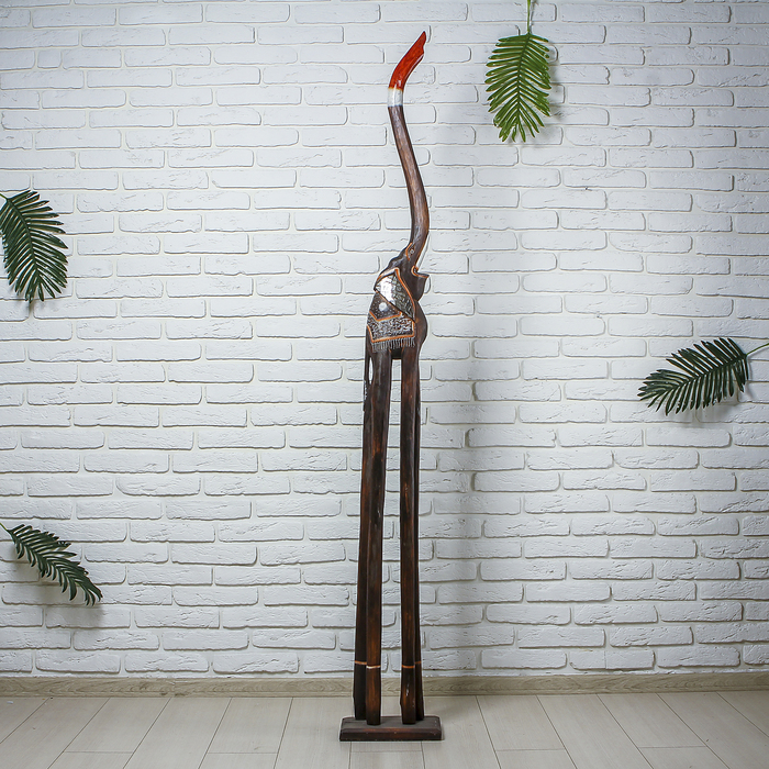 Сувенир дерево "Слон тёмный" 26х16х200 см