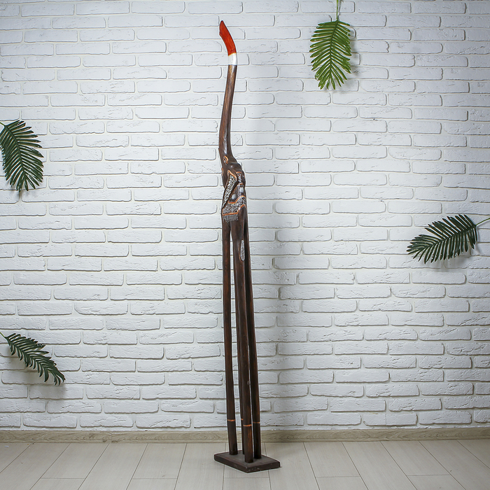 Сувенир дерево "Слон тёмный" 26х16х200 см