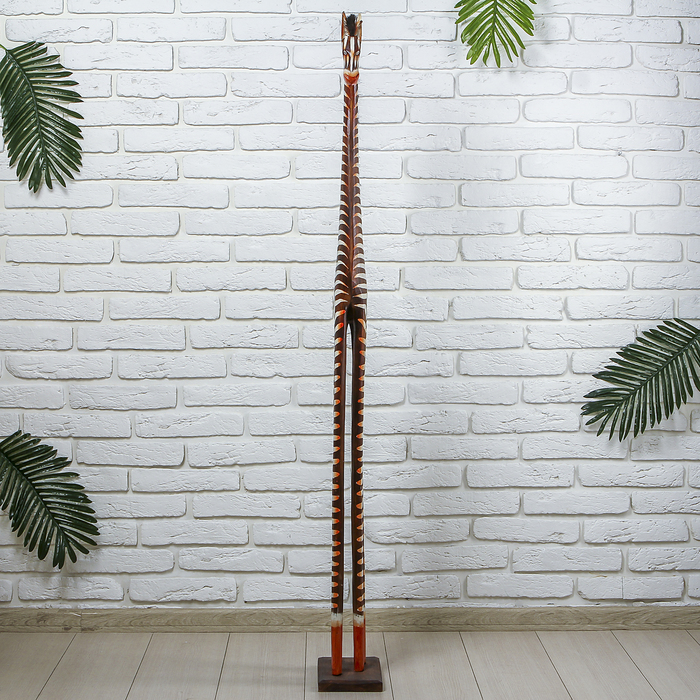 Сувенир дерево "Зебра" 23х15х150 см