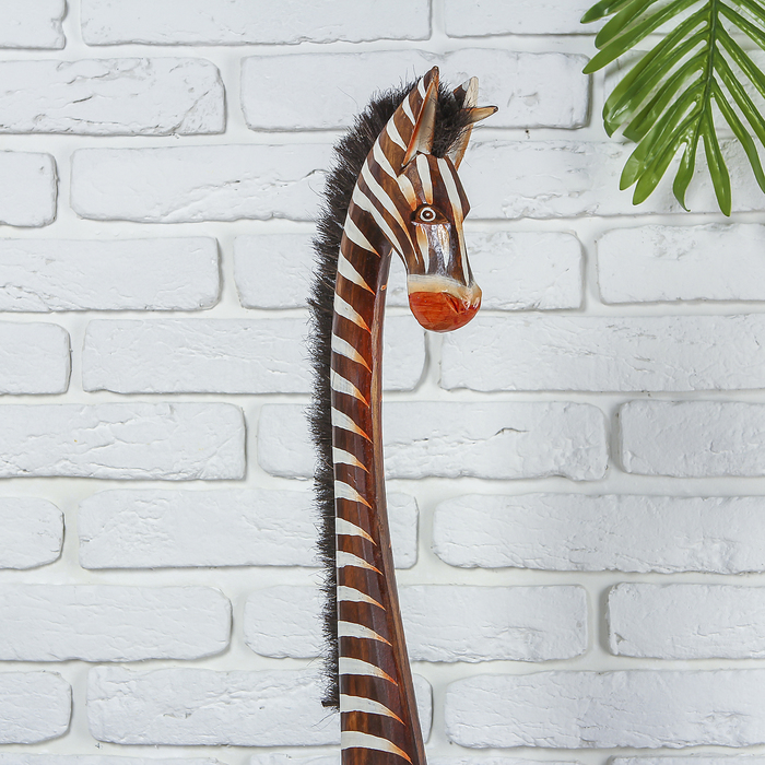 Сувенир дерево "Зебра" 23х15х150 см