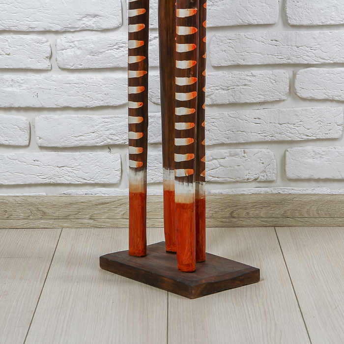 Сувенир дерево "Зебра" 23х15х150 см