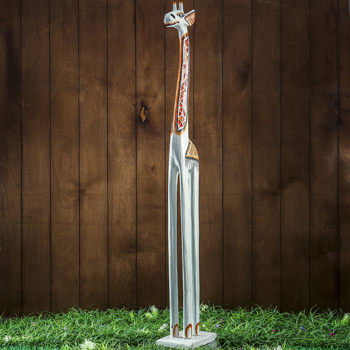 Сувенир дерево "Жираф добрый" 19х12х100 см