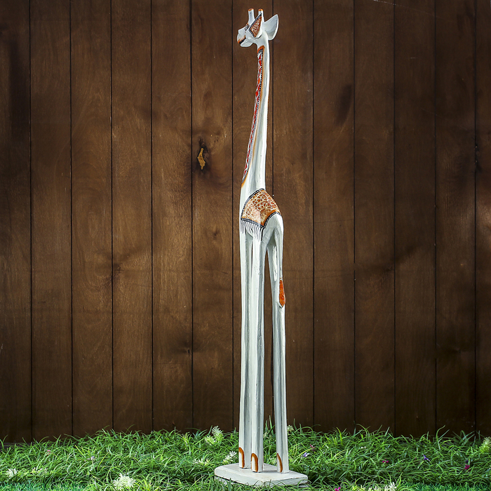 Сувенир дерево "Жираф добрый" 19х12х100 см