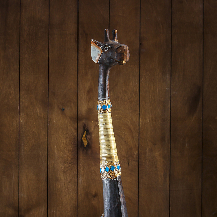 Сувенир дерево "Жираф тёмный" 19х12х100 см