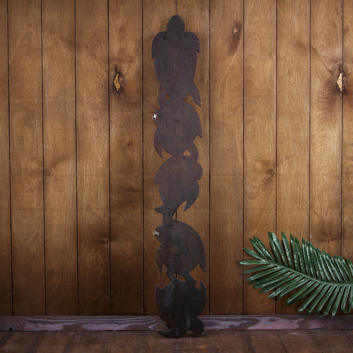 Панно настенное "Черепашки бежевые" 17х1,5х100 см