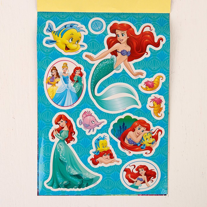 Набор для творчества с наклейкам "Принцессы", Принцессы