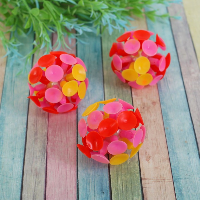 Мяч "Липучка" радужный